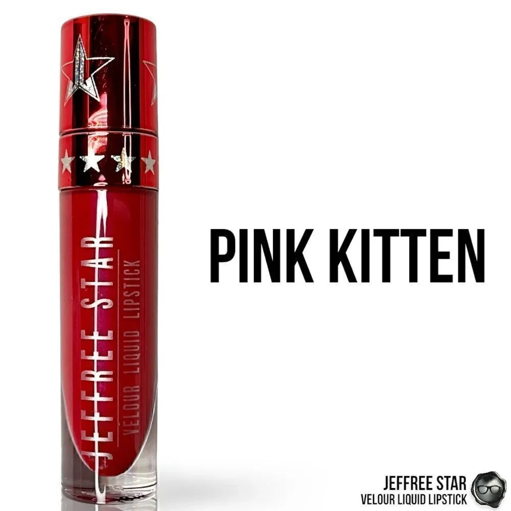 JEFFREE STAR VELOUR LIQUID LIPSTICK PINK KITTEN FULL PIGMENT LIP COLOR MAGENTA